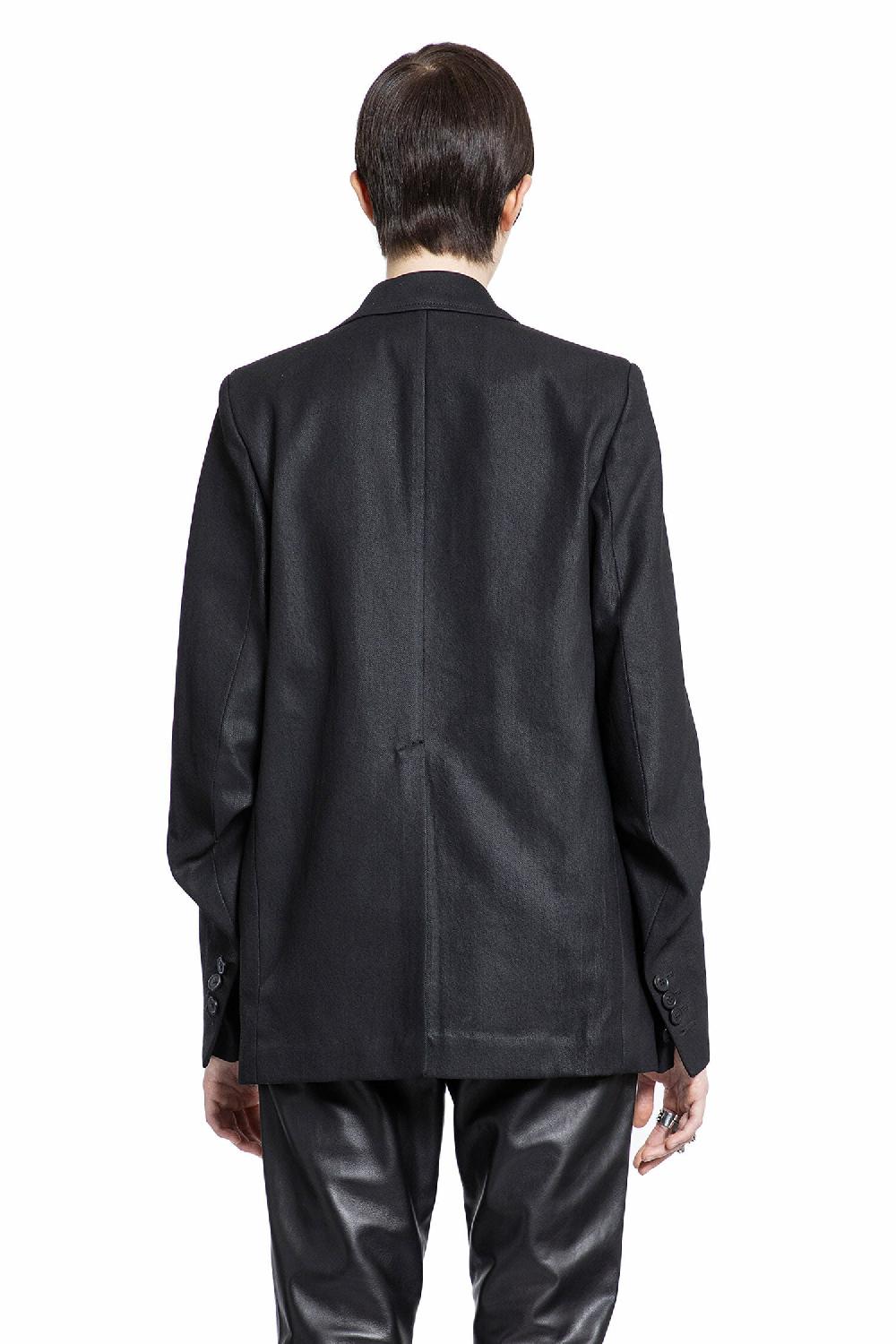 Antonioli ANN DEMEULEMEESTER WOMAN BLACK BLAZERS Latest stili