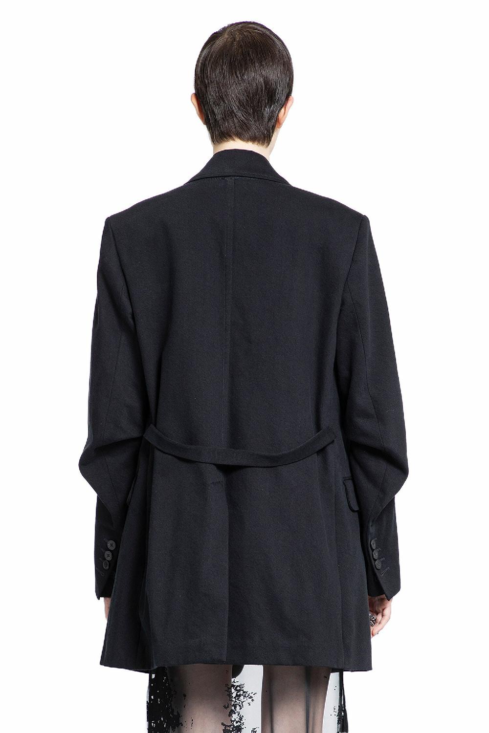 Antonioli ANN DEMEULEMEESTER WOMAN BLACK BLAZERS Ultimi due giorni