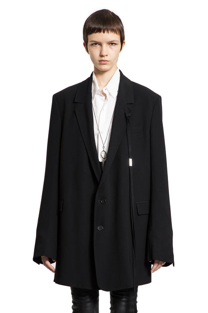 Antonioli ANN DEMEULEMEESTER WOMAN BLACK BLAZERS Promozione temporanea