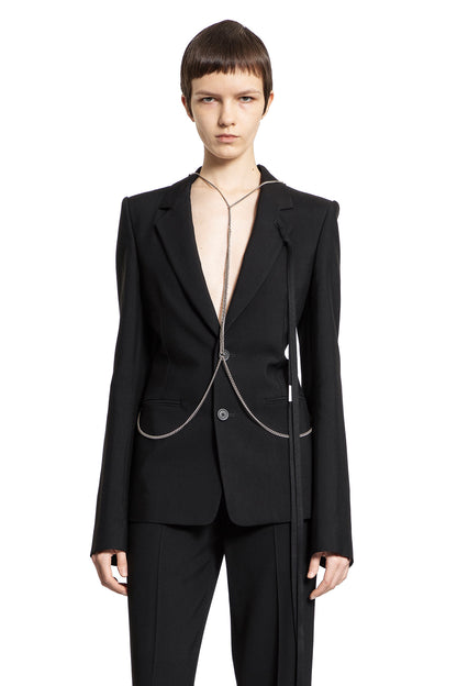 Antonioli ANN DEMEULEMEESTER WOMAN BLACK BLAZERS Fino al 50% di sconto
