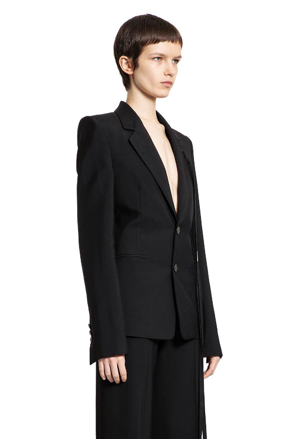 Antonioli ANN DEMEULEMEESTER WOMAN BLACK BLAZERS Fino al 50% di sconto