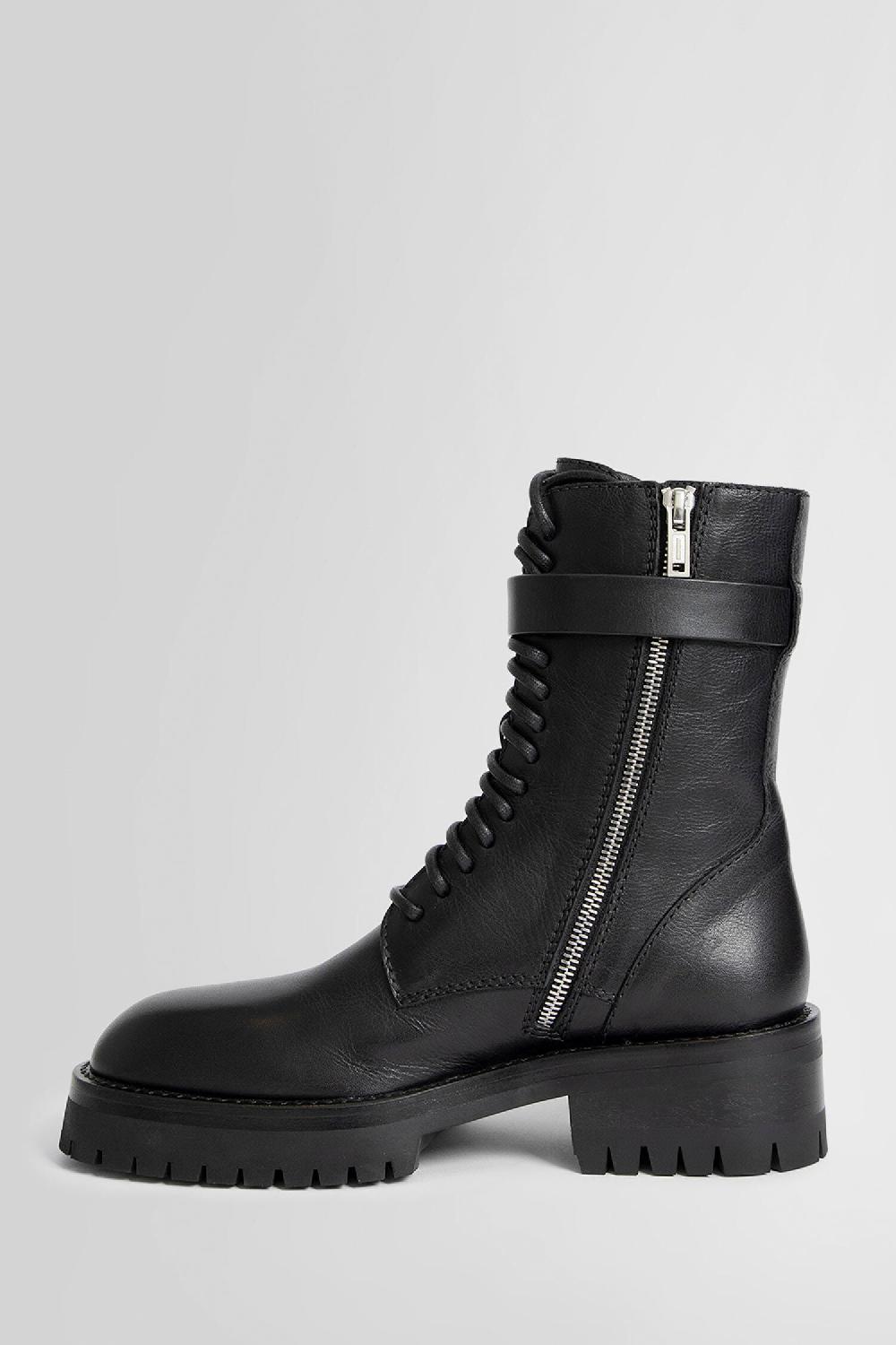 Antonioli ANN DEMEULEMEESTER WOMAN BLACK BOOTS Fino al 55% di sconto