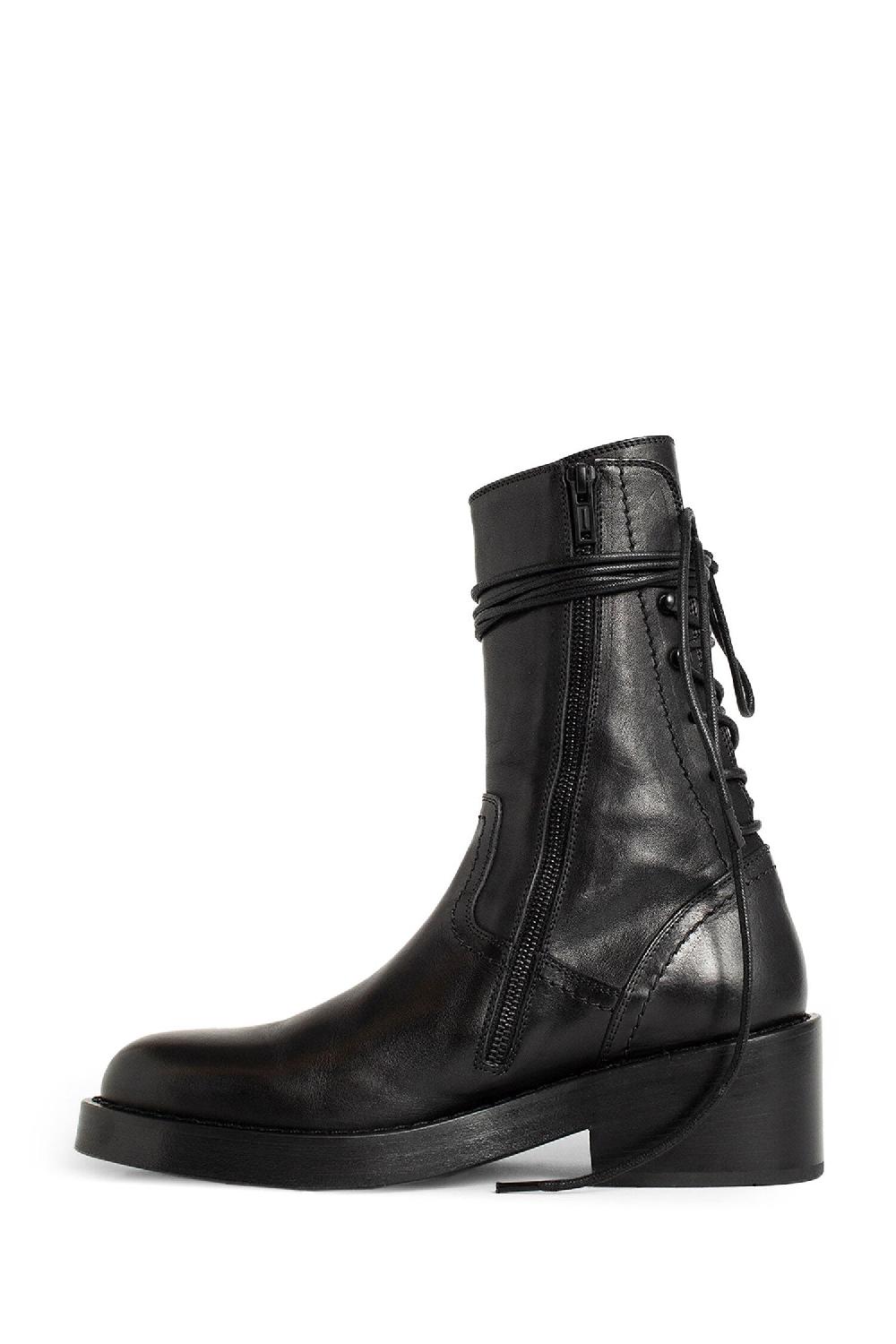 Antonioli ANN DEMEULEMEESTER WOMAN BLACK BOOTS Super sconto