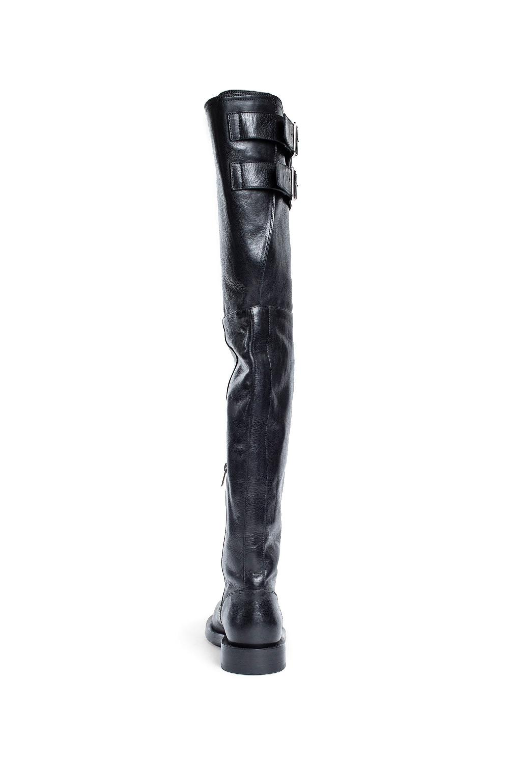 Antonioli ANN DEMEULEMEESTER WOMAN BLACK BOOTS Officina