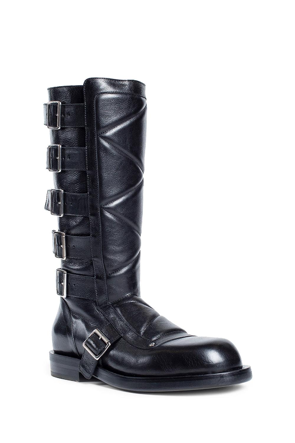Antonioli ANN DEMEULEMEESTER WOMAN BLACK BOOTS Esporta salva