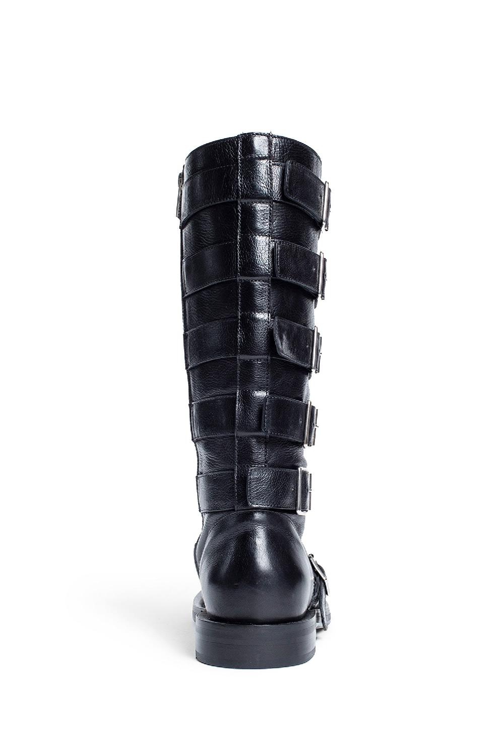 Antonioli ANN DEMEULEMEESTER WOMAN BLACK BOOTS Esporta salva