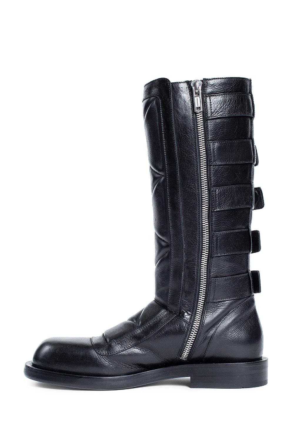 Antonioli ANN DEMEULEMEESTER WOMAN BLACK BOOTS Esporta salva