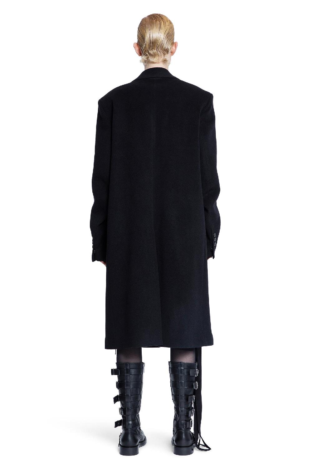 Antonioli ANN DEMEULEMEESTER WOMAN BLACK COATS In vendita