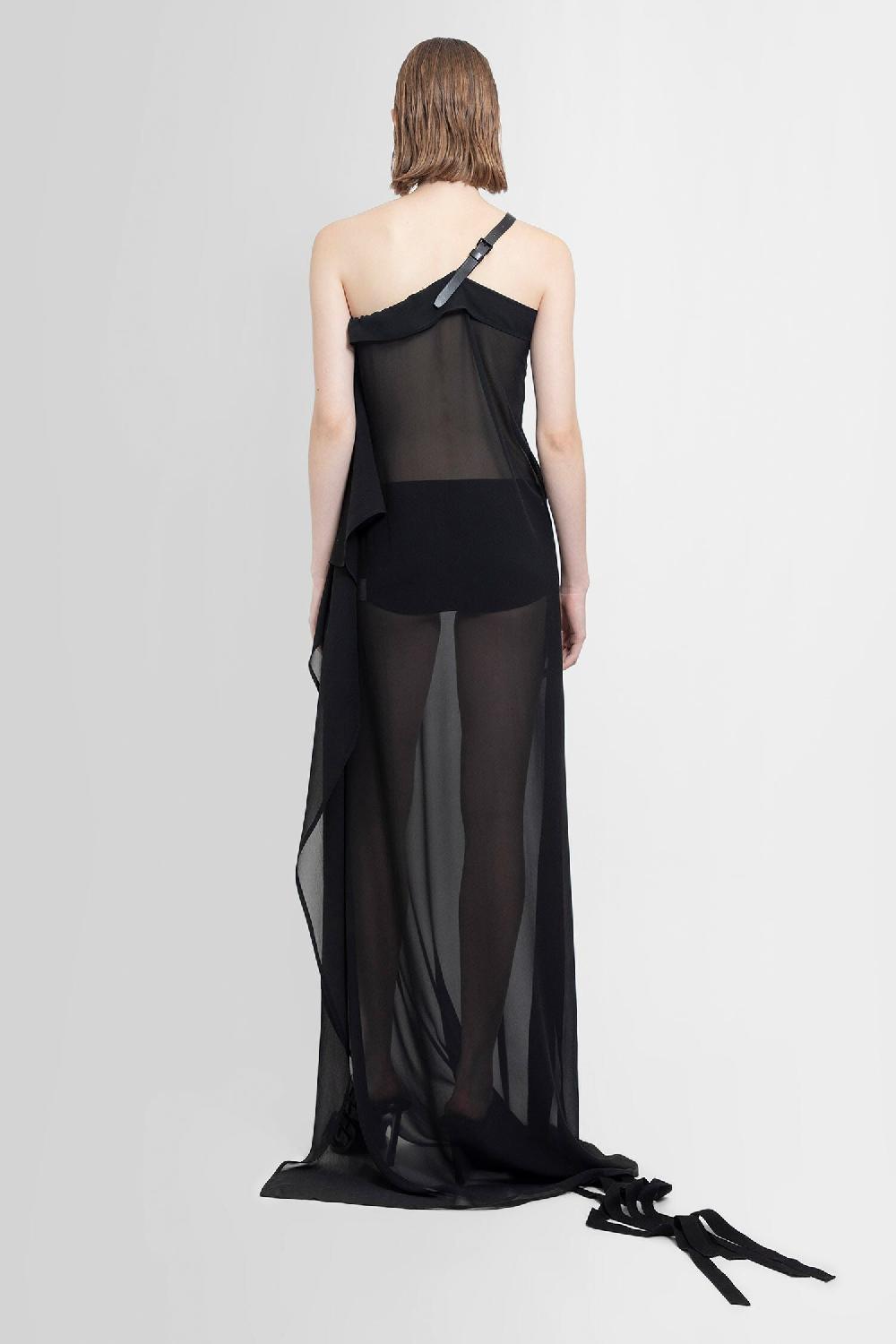 Antonioli ANN DEMEULEMEESTER WOMAN BLACK DRESSES Sconti questo mese