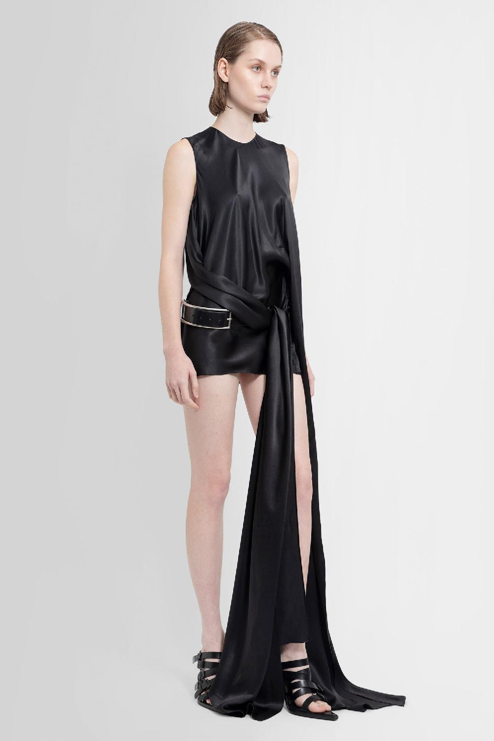 Antonioli ANN DEMEULEMEESTER WOMAN BLACK DRESSES Italy