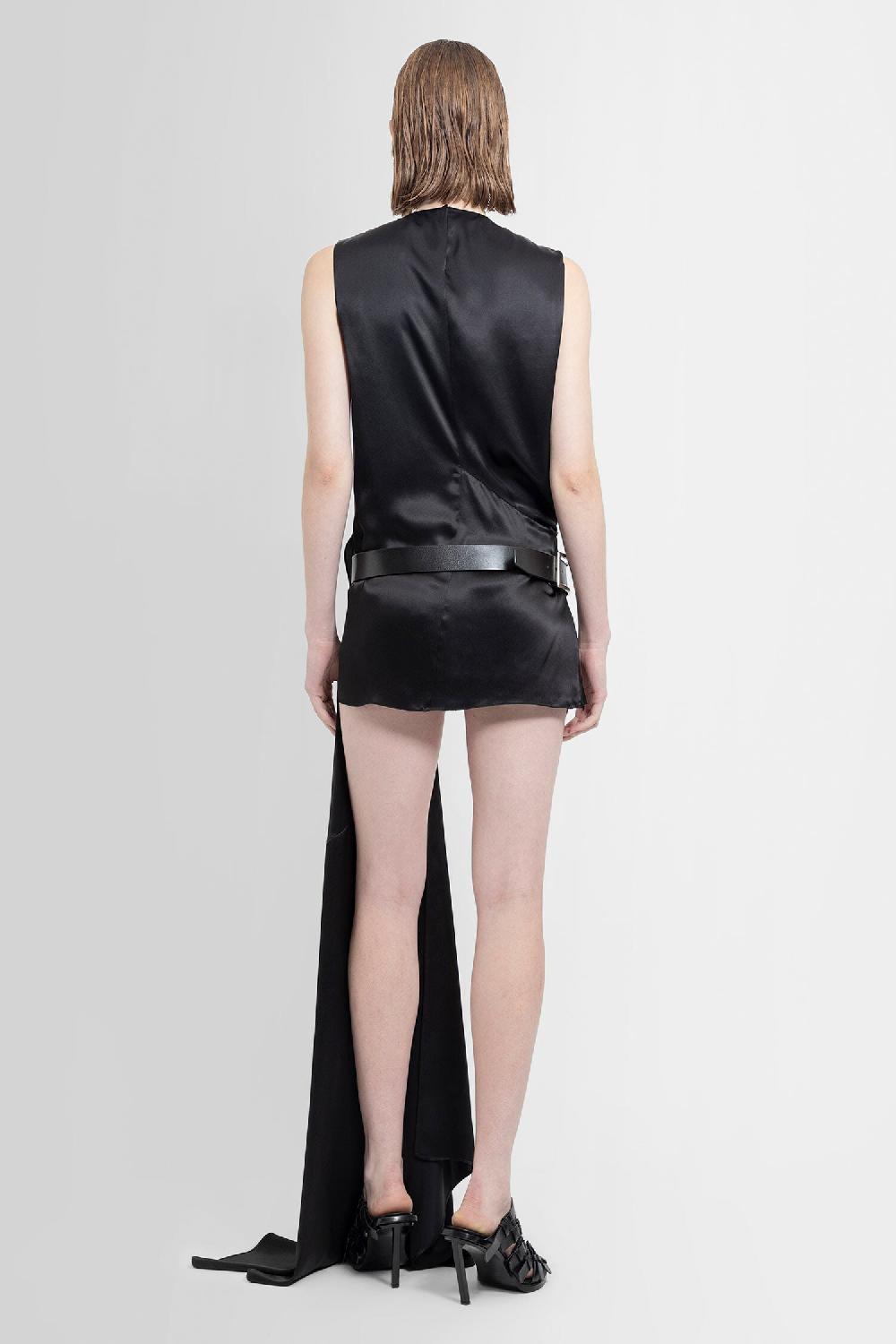 Antonioli ANN DEMEULEMEESTER WOMAN BLACK DRESSES Italy