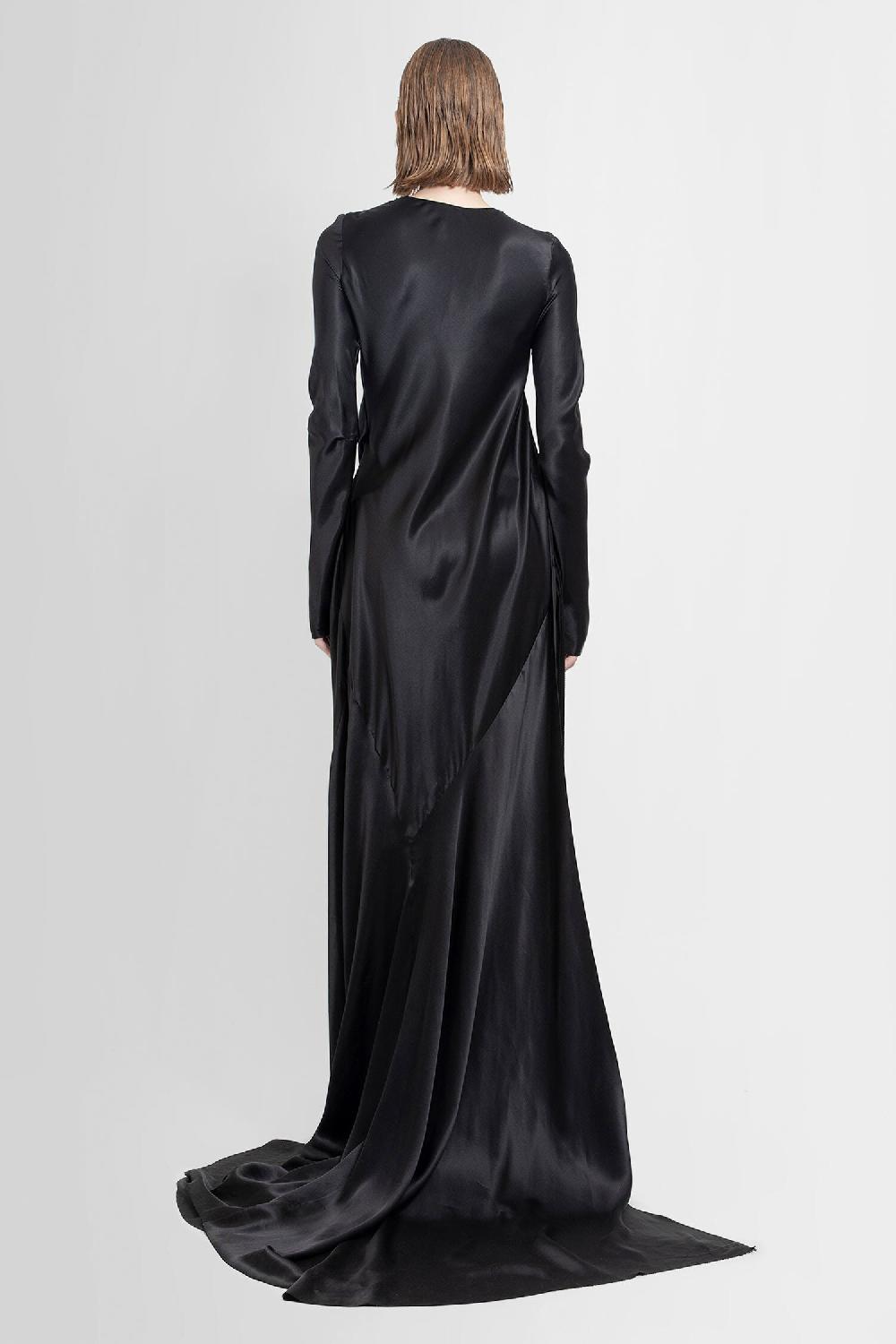Antonioli ANN DEMEULEMEESTER WOMAN BLACK DRESSES Italia