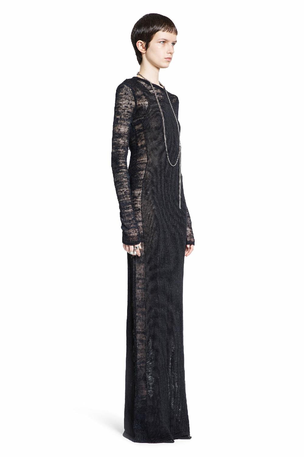 Antonioli ANN DEMEULEMEESTER WOMAN BLACK DRESSES In Linea