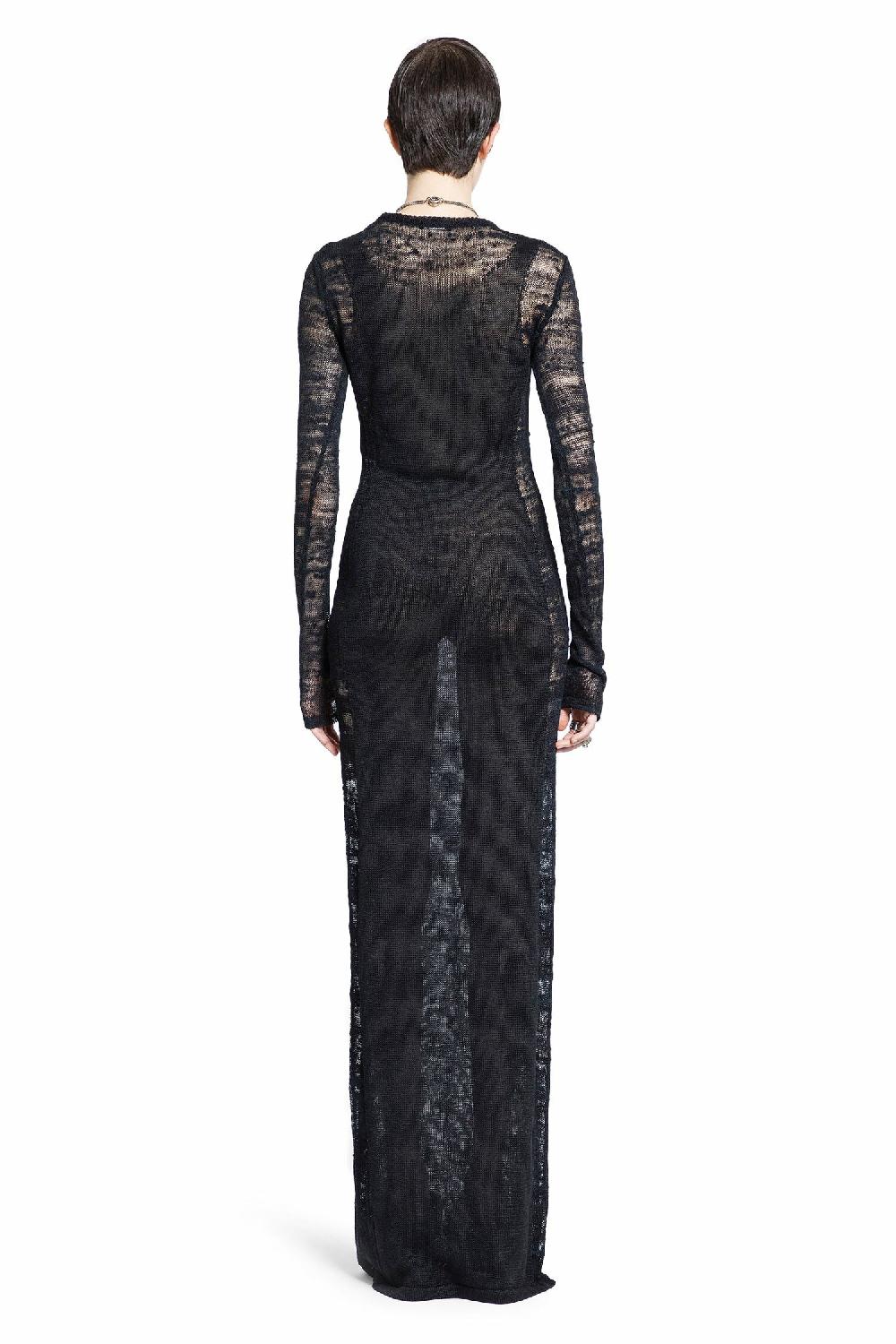 Antonioli ANN DEMEULEMEESTER WOMAN BLACK DRESSES In Linea