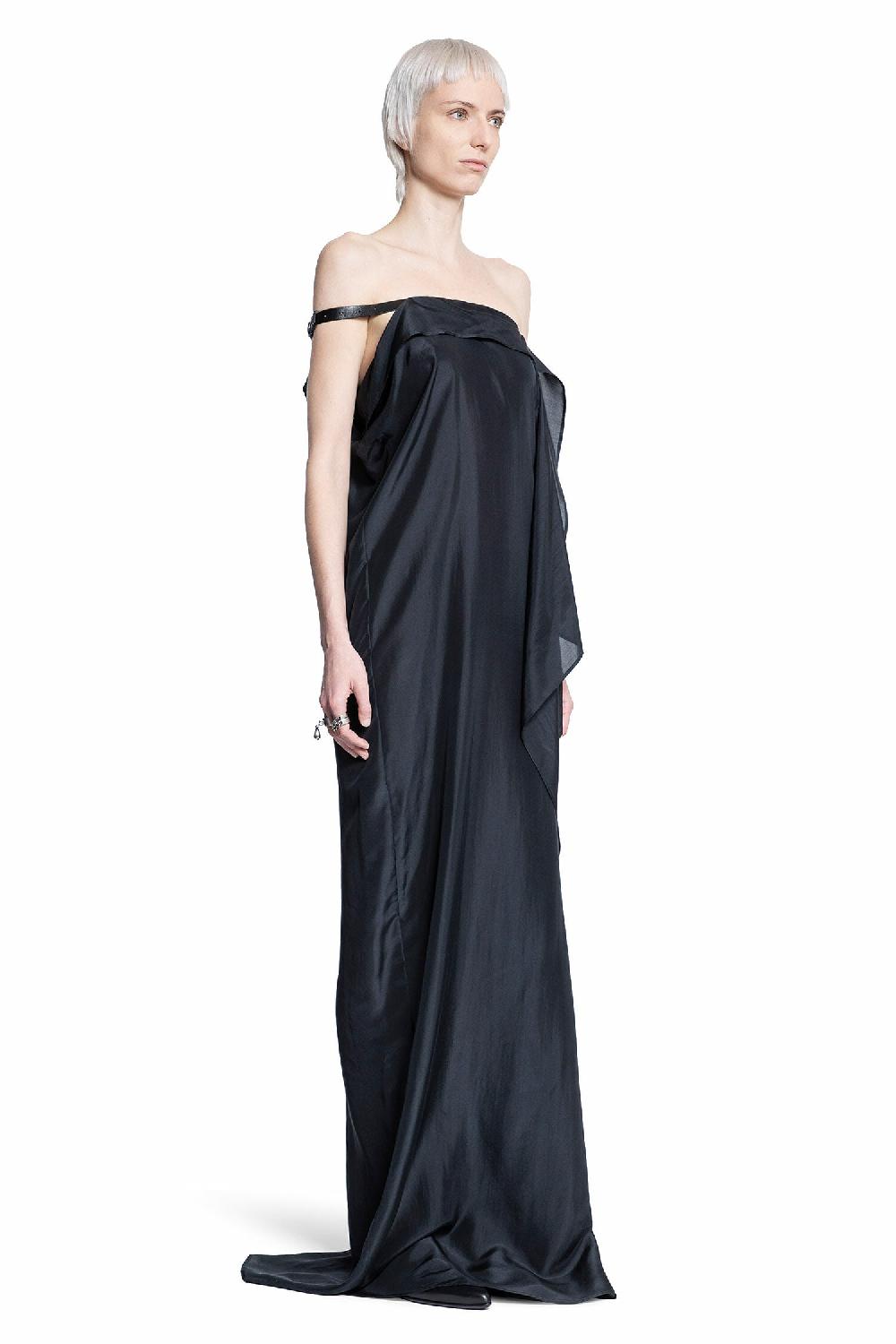 Antonioli ANN DEMEULEMEESTER WOMAN BLACK DRESSES Vendita