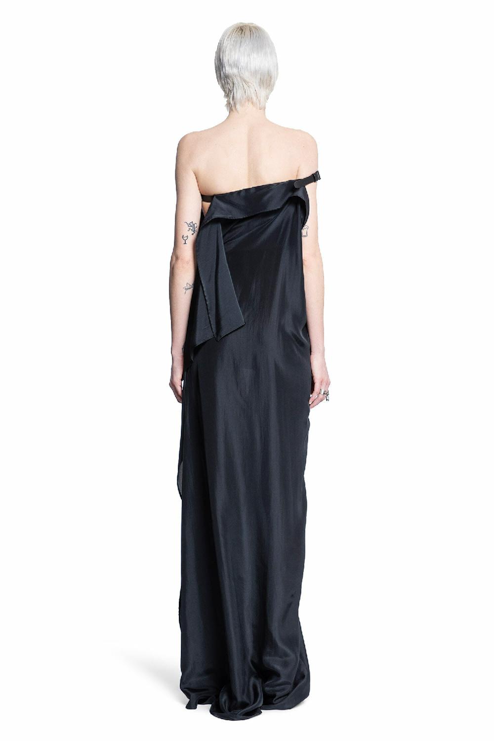 Antonioli ANN DEMEULEMEESTER WOMAN BLACK DRESSES Vendita