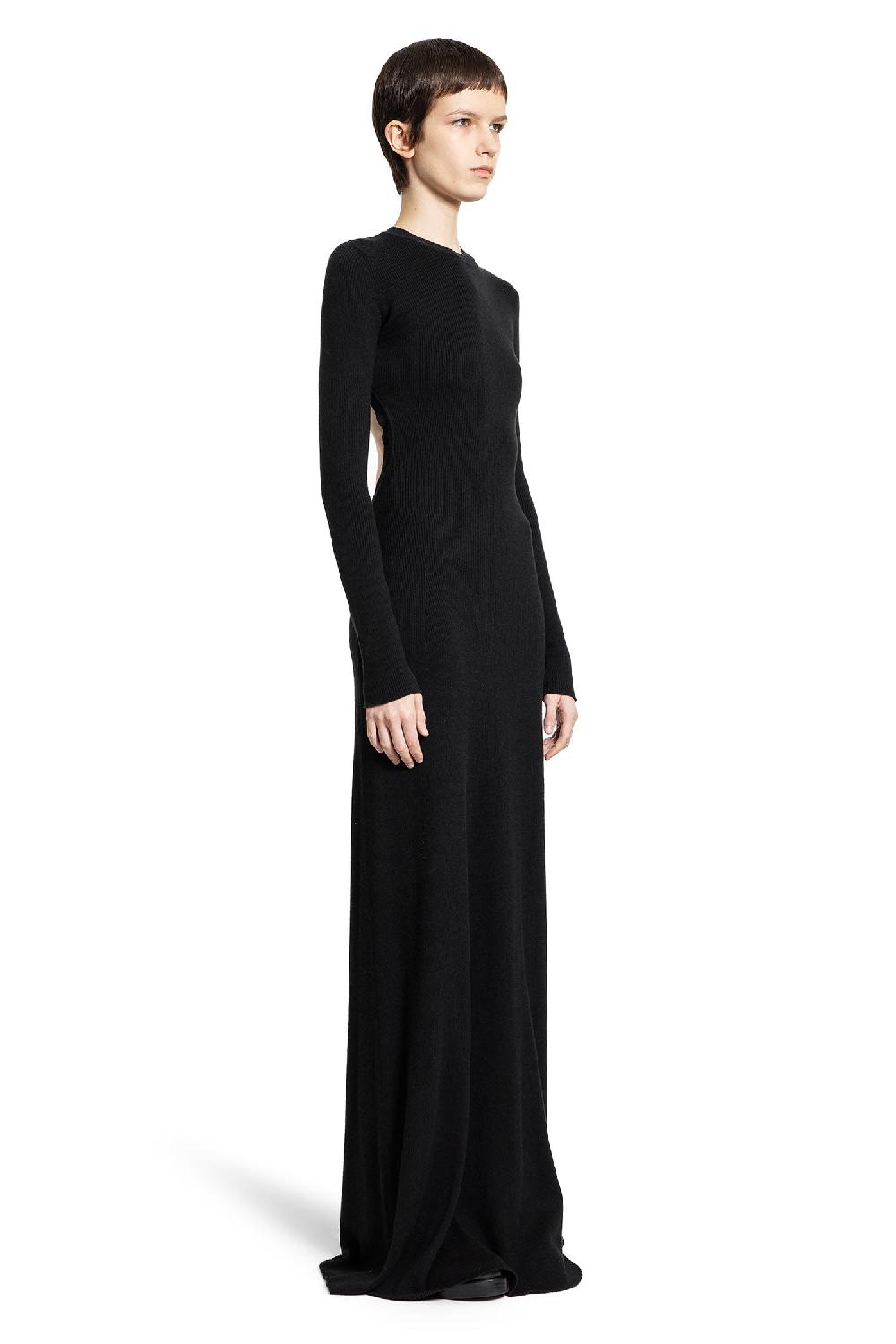 Antonioli ANN DEMEULEMEESTER WOMAN BLACK DRESSES Promozione