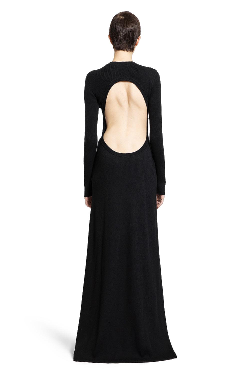 Antonioli ANN DEMEULEMEESTER WOMAN BLACK DRESSES Promozione