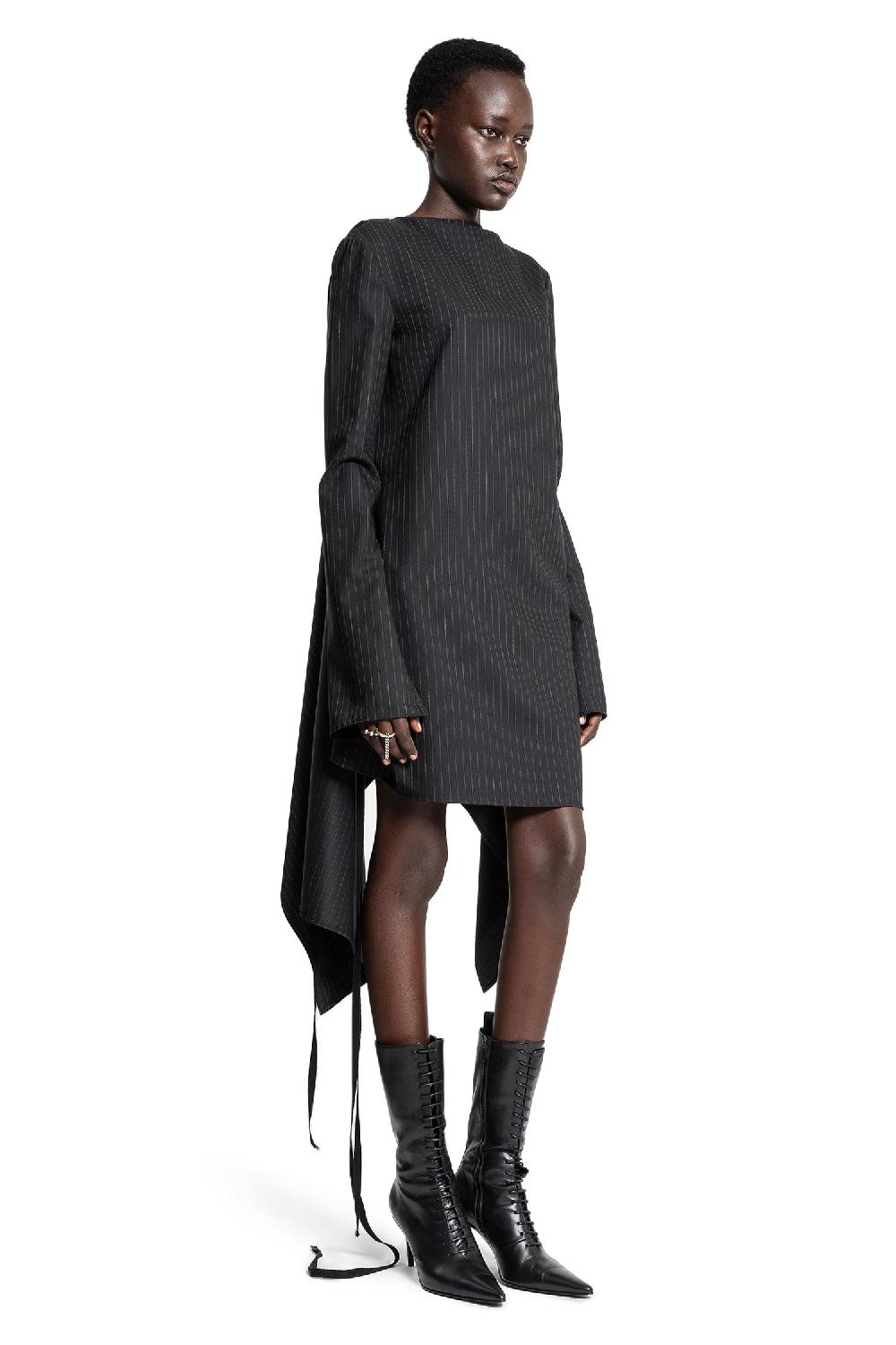 Antonioli ANN DEMEULEMEESTER WOMAN BLACK DRESSES Pezzi Unici