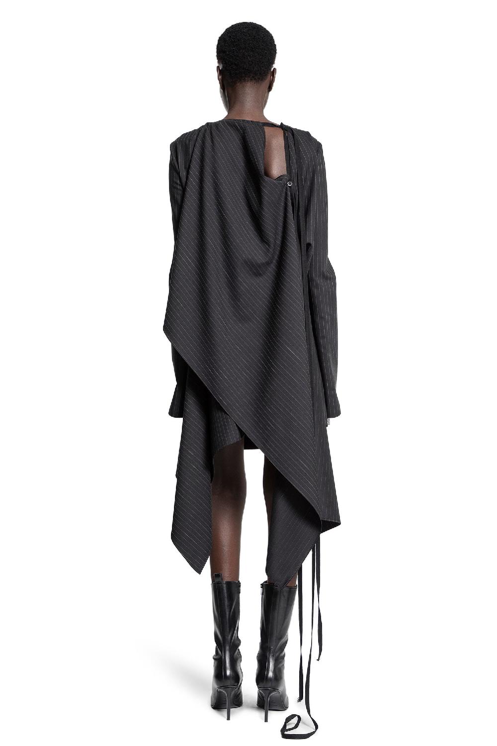 Antonioli ANN DEMEULEMEESTER WOMAN BLACK DRESSES Pezzi Unici