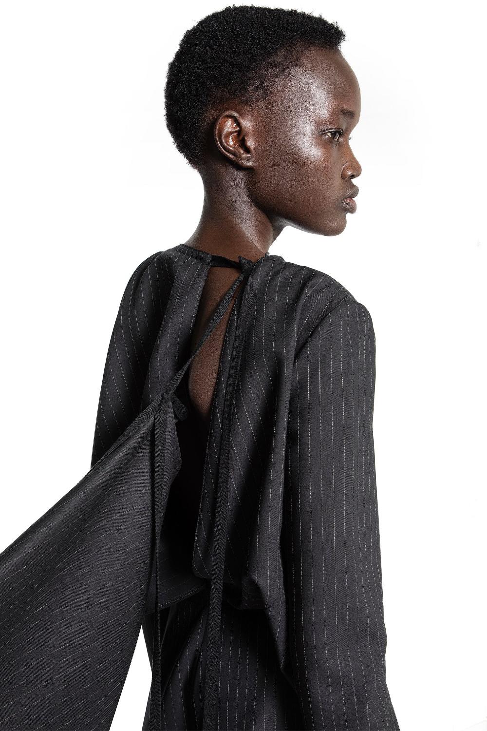Antonioli ANN DEMEULEMEESTER WOMAN BLACK DRESSES Pezzi Unici