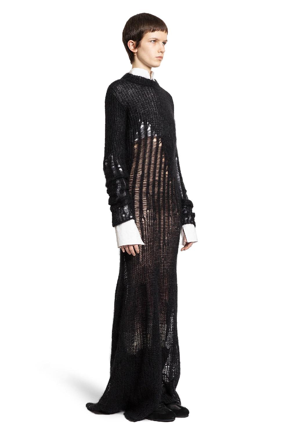 Antonioli ANN DEMEULEMEESTER WOMAN BLACK DRESSES Negozi Online
