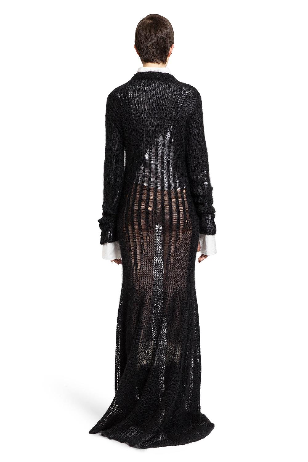 Antonioli ANN DEMEULEMEESTER WOMAN BLACK DRESSES Negozi Online