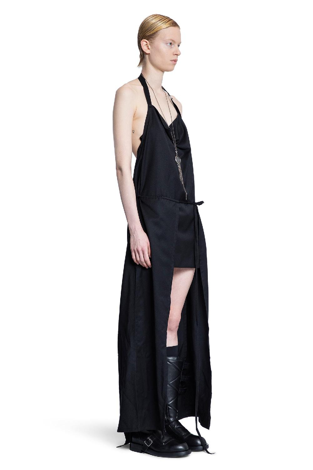 Antonioli ANN DEMEULEMEESTER WOMAN BLACK DRESSES Promozione Limitata