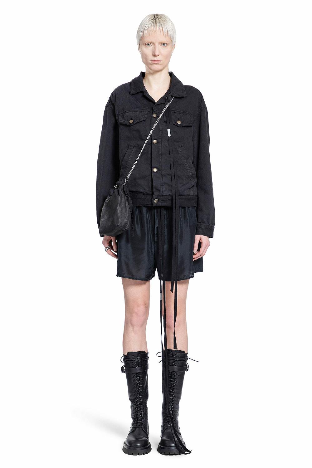 Antonioli ANN DEMEULEMEESTER WOMAN BLACK JACKETS Fino Al -60%