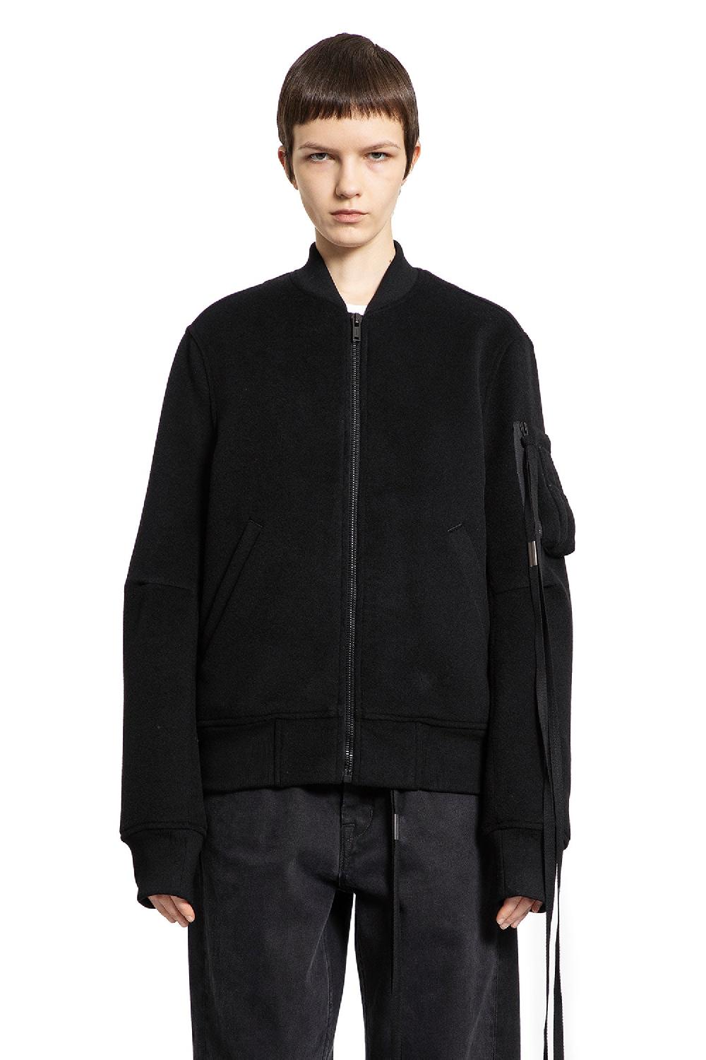 Antonioli ANN DEMEULEMEESTER WOMAN BLACK JACKETS Affare Del Giorno