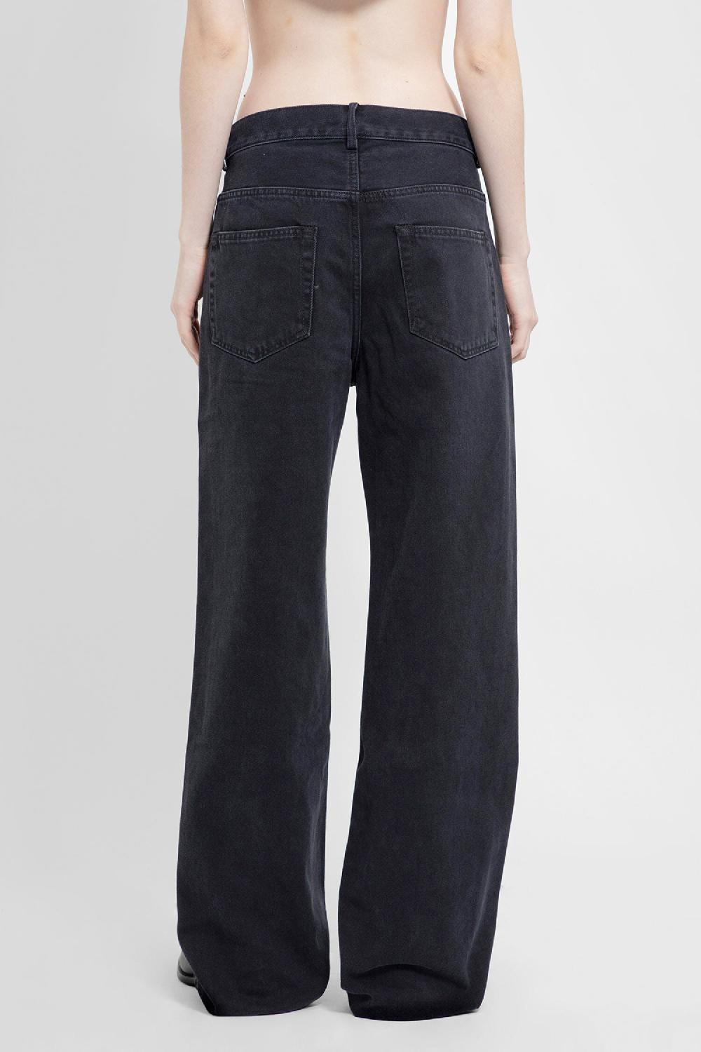 Antonioli ANN DEMEULEMEESTER WOMAN BLACK JEANS Sottocosto