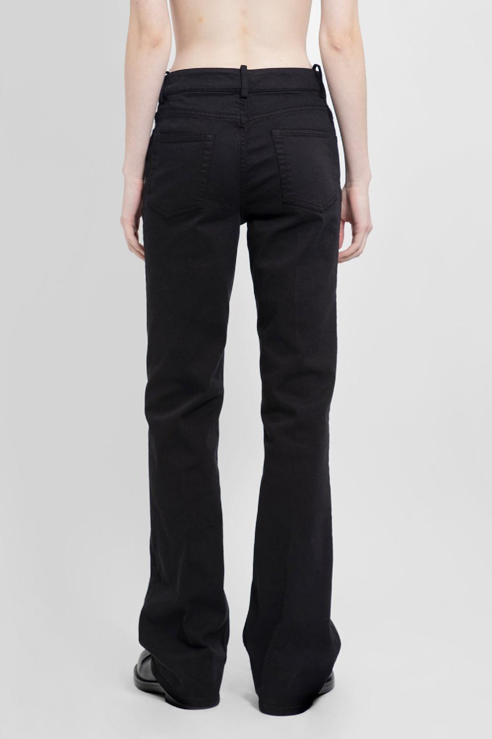 Antonioli ANN DEMEULEMEESTER WOMAN BLACK JEANS Convenienza