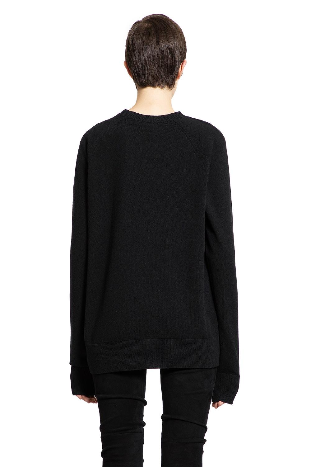 Antonioli ANN DEMEULEMEESTER WOMAN BLACK KNITWEAR Offerta