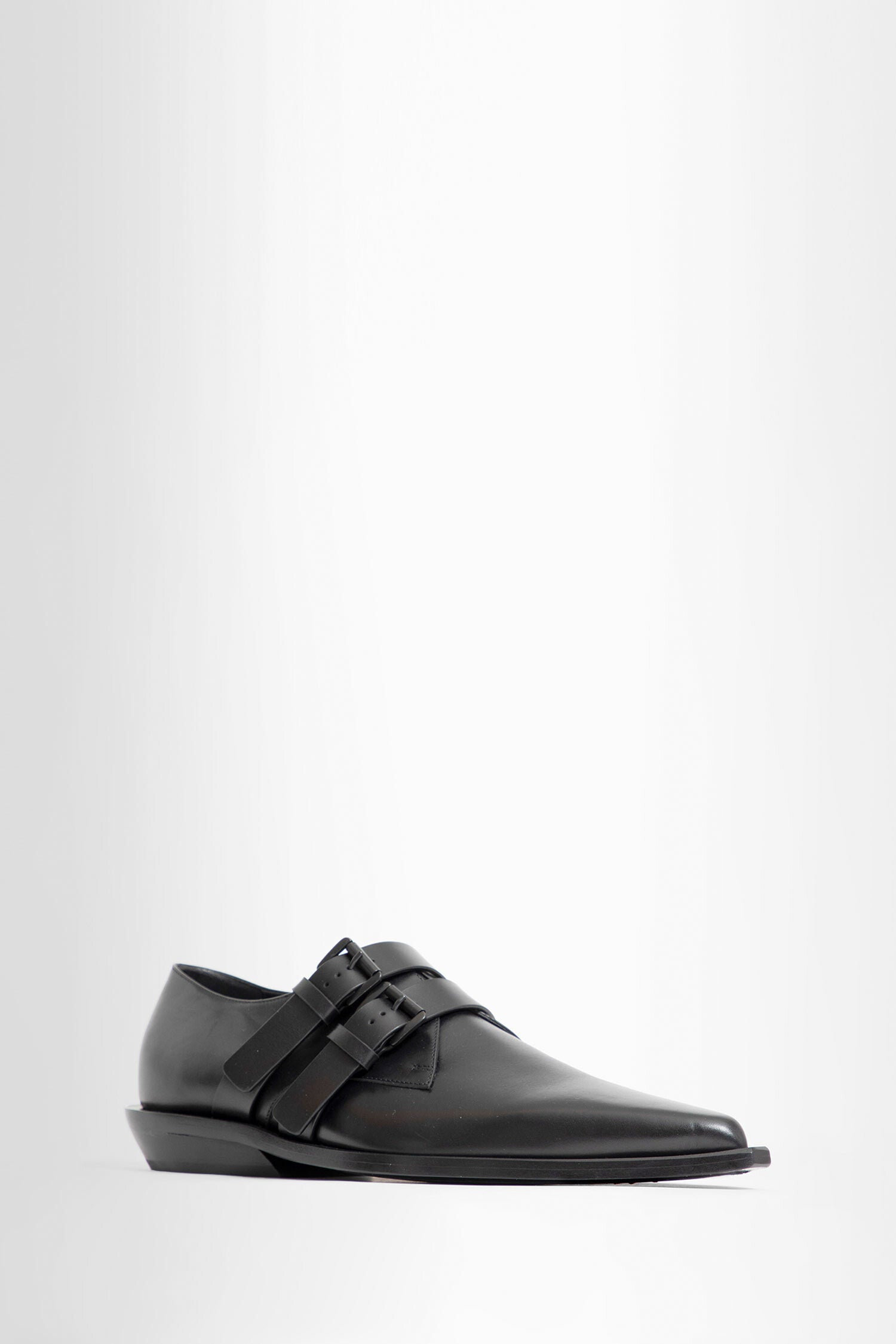 Antonioli ANN DEMEULEMEESTER WOMAN BLACK LACE-UPS In Vendita