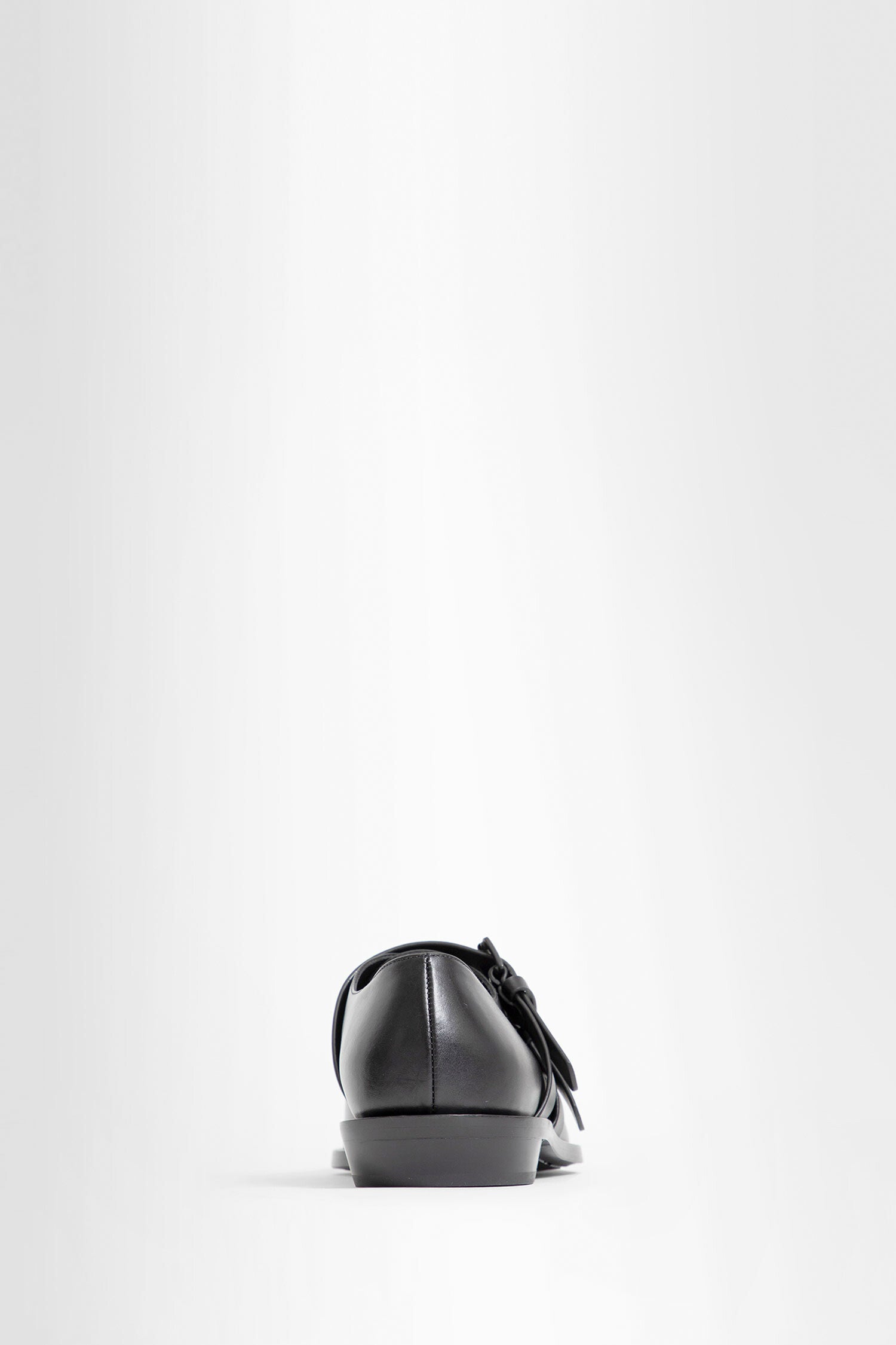 Antonioli ANN DEMEULEMEESTER WOMAN BLACK LACE-UPS In Vendita