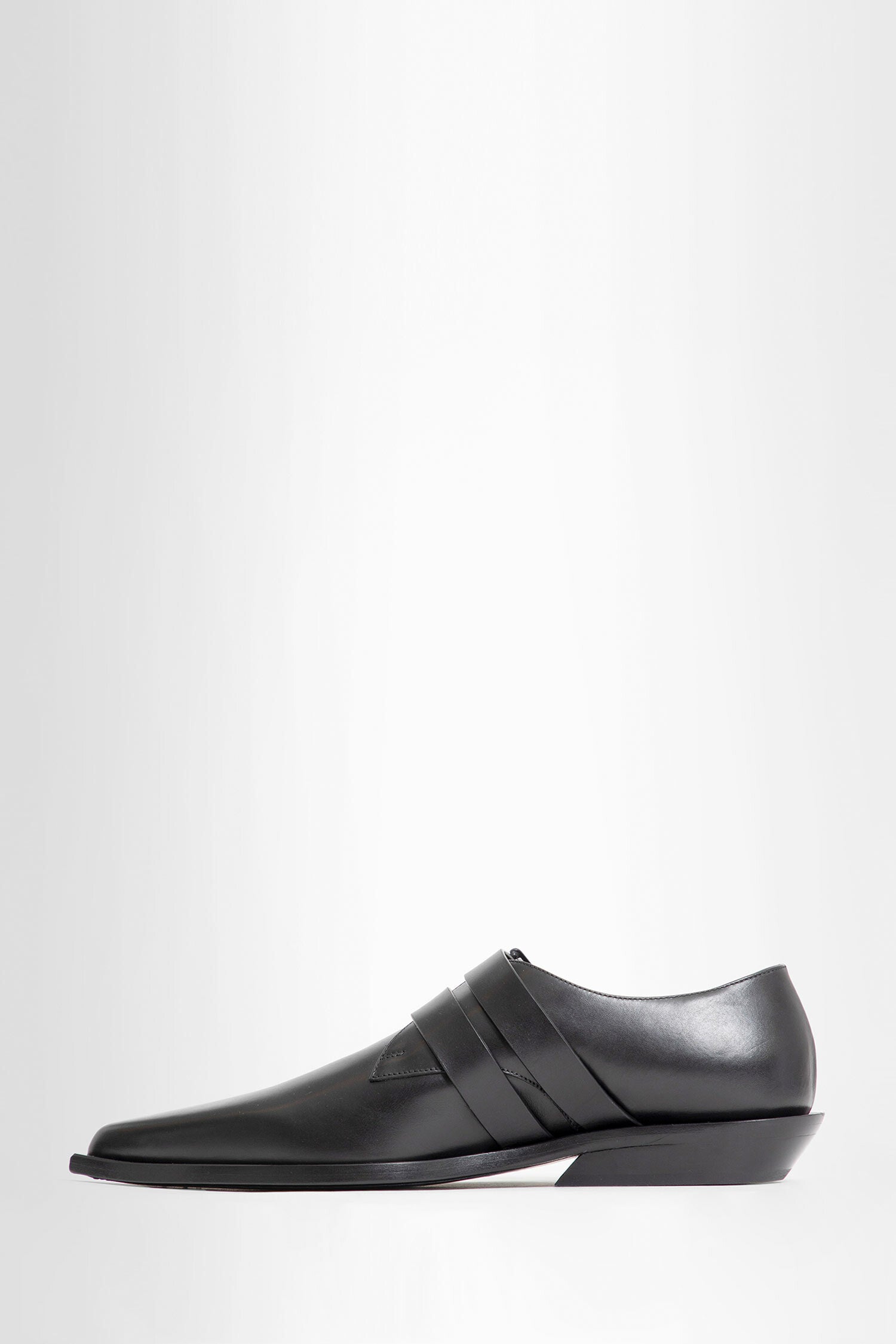 Antonioli ANN DEMEULEMEESTER WOMAN BLACK LACE-UPS In Vendita