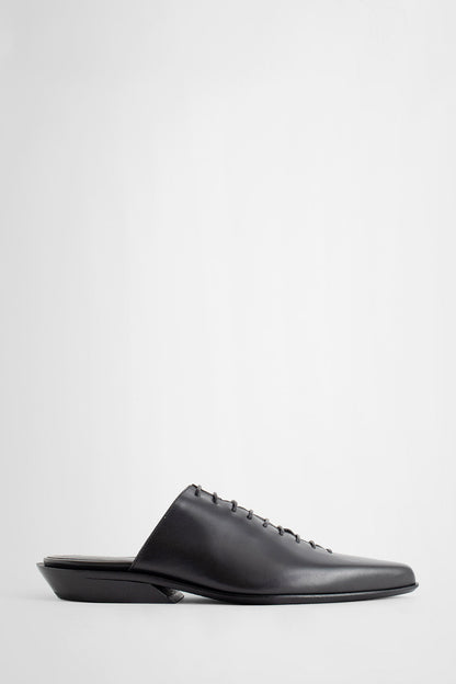 Antonioli ANN DEMEULEMEESTER WOMAN BLACK MULES Vendita Calda