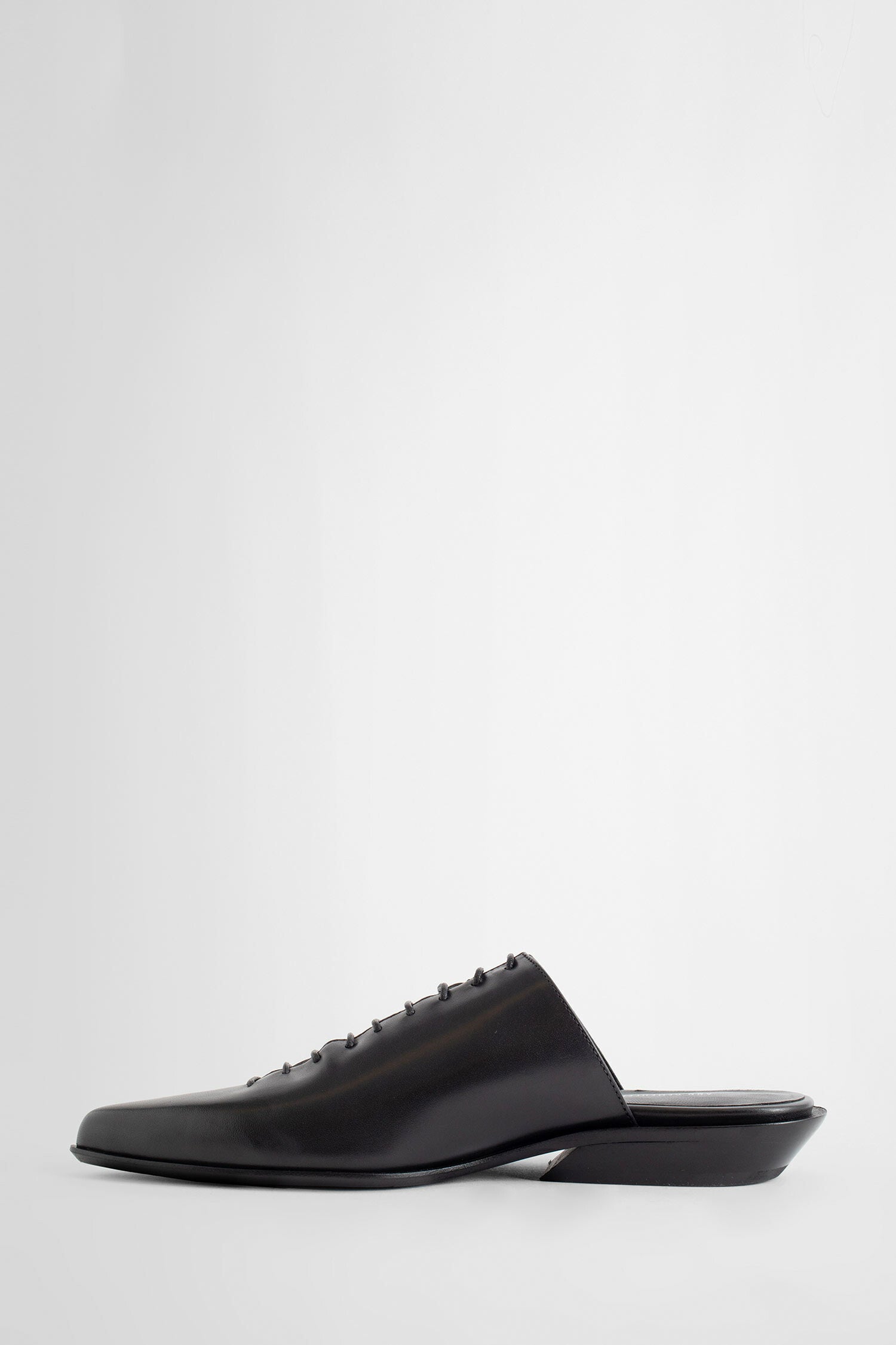 Antonioli ANN DEMEULEMEESTER WOMAN BLACK MULES Vendita Calda
