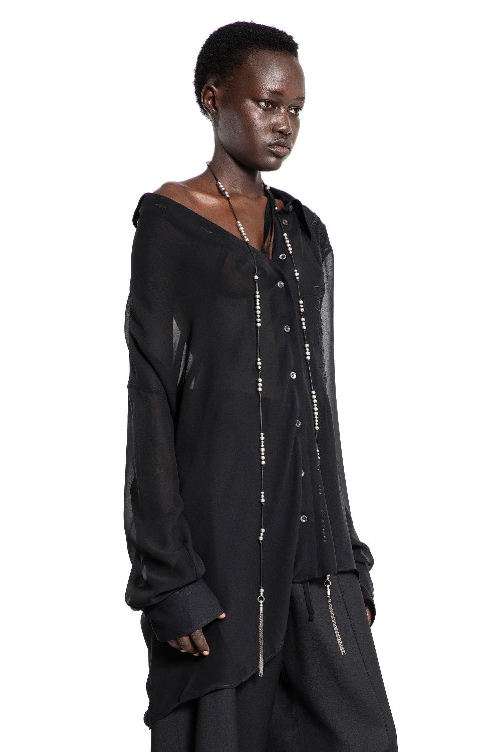 Antonioli ANN DEMEULEMEESTER WOMAN BLACK SHIRTS I Più Venduti