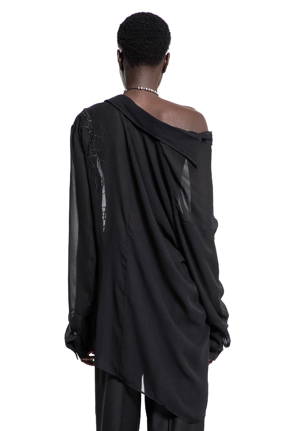 Antonioli ANN DEMEULEMEESTER WOMAN BLACK SHIRTS I Più Venduti