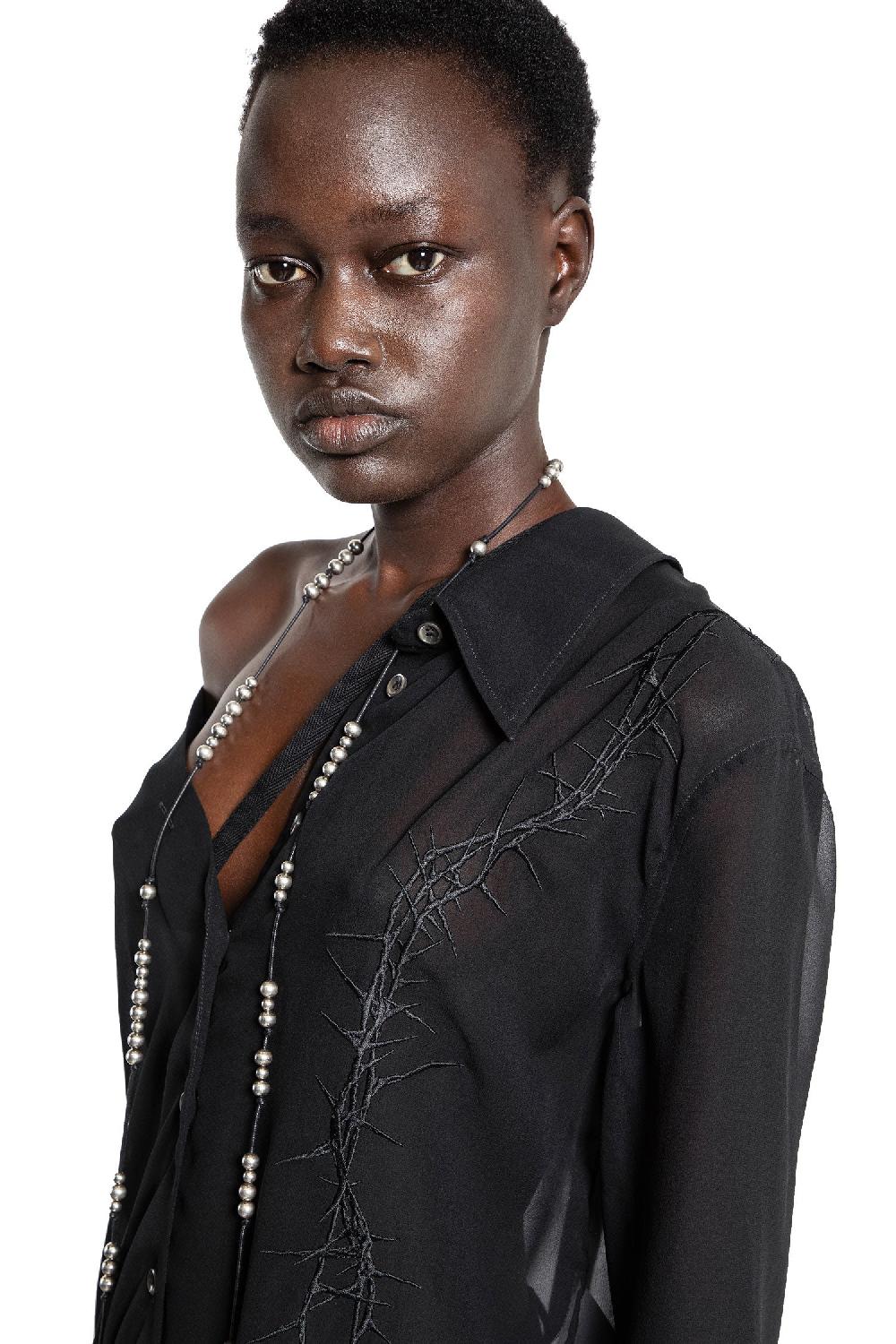 Antonioli ANN DEMEULEMEESTER WOMAN BLACK SHIRTS I Più Venduti