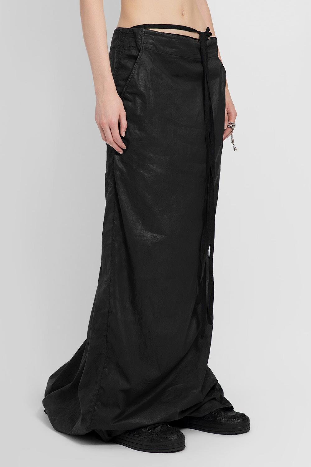 Antonioli ANN DEMEULEMEESTER WOMAN BLACK SKIRTS In Saldo