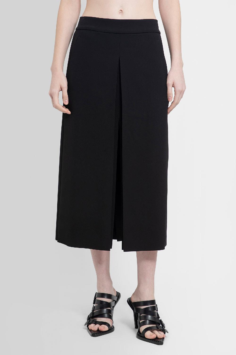 Antonioli ANN DEMEULEMEESTER WOMAN BLACK SKIRTS Nuova