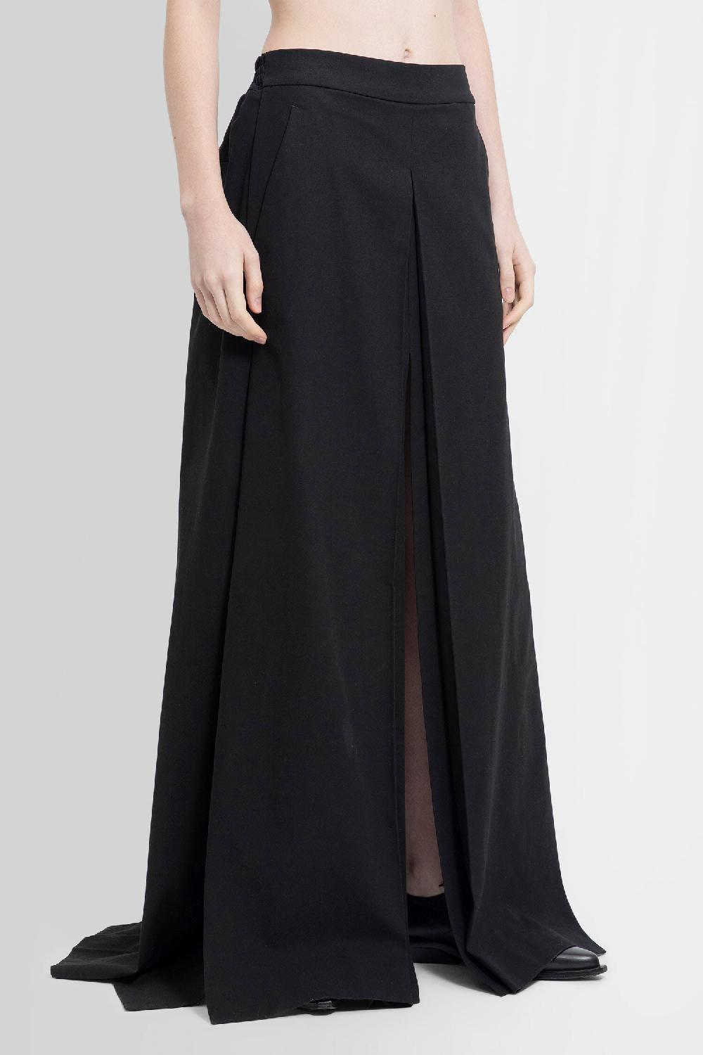 Antonioli ANN DEMEULEMEESTER WOMAN BLACK SKIRTS Moda