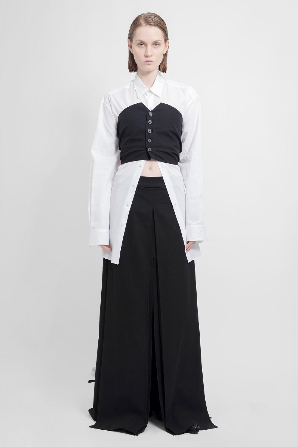 Antonioli ANN DEMEULEMEESTER WOMAN BLACK SKIRTS Moda