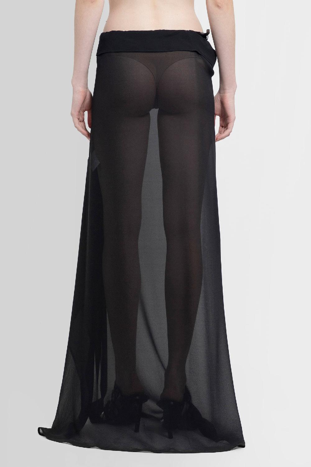 Antonioli ANN DEMEULEMEESTER WOMAN BLACK SKIRTS Spedizione gratuita
