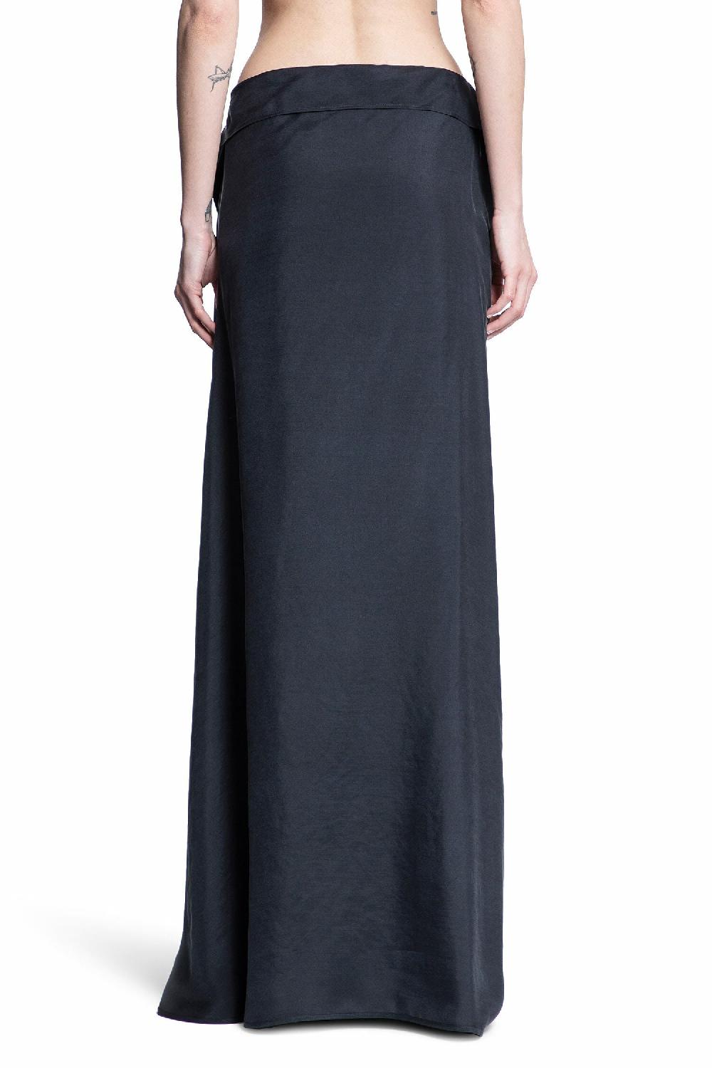 Antonioli ANN DEMEULEMEESTER WOMAN BLACK SKIRTS Sconto di tempo limitato