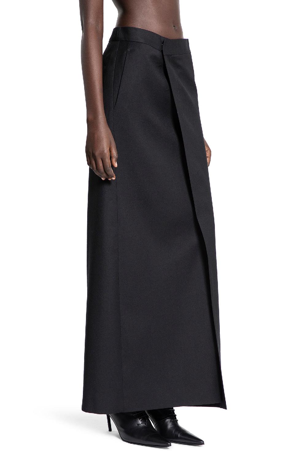 Antonioli ANN DEMEULEMEESTER WOMAN BLACK SKIRTS Negozio online di fabbrica
