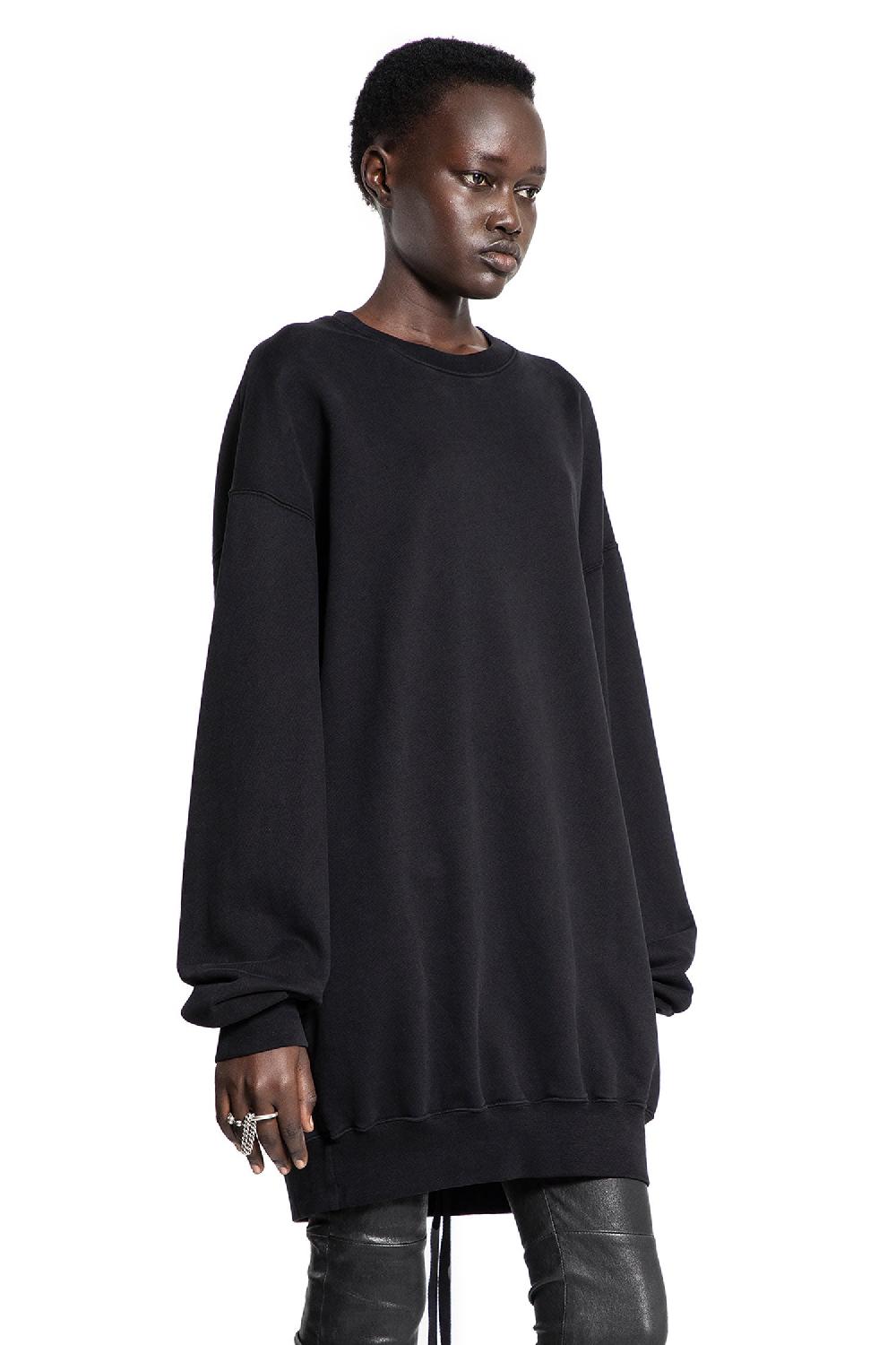 Antonioli ANN DEMEULEMEESTER WOMAN BLACK SWEATSHIRTS Shopping online