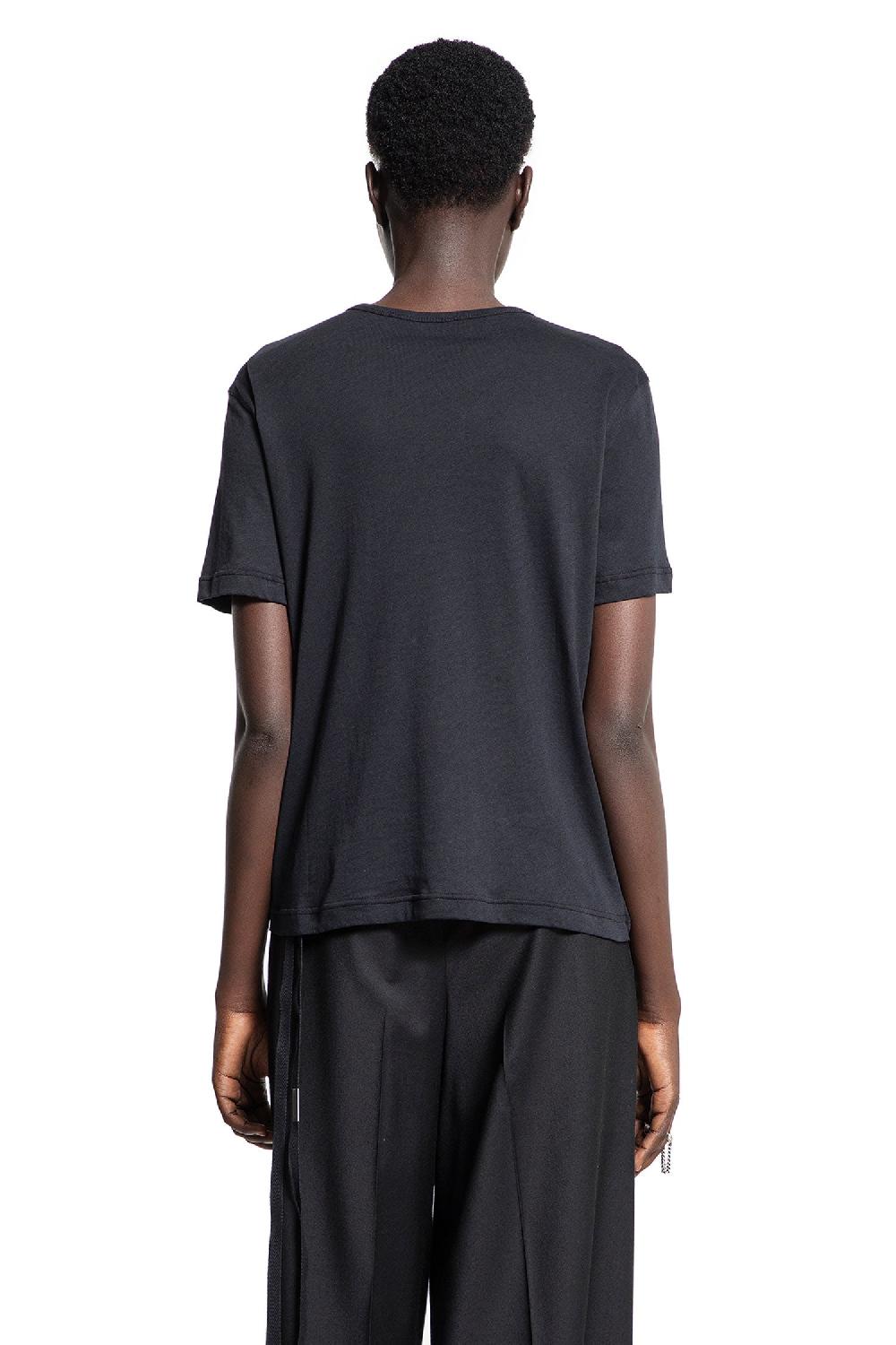 Antonioli ANN DEMEULEMEESTER WOMAN BLACK T-SHIRTS & TANK TOPS Offerta per la Festa della Mamma